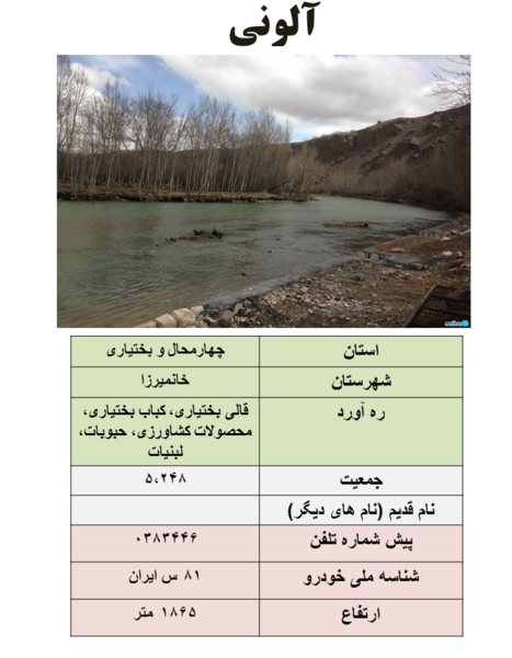 عکس لردگان روستای جوانمردی