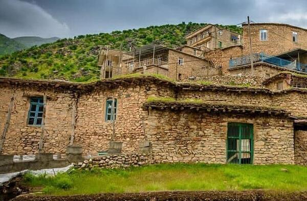 عکس روستای پالنگان استان کردستان