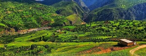 عکس روستای پالنگان استان کردستان