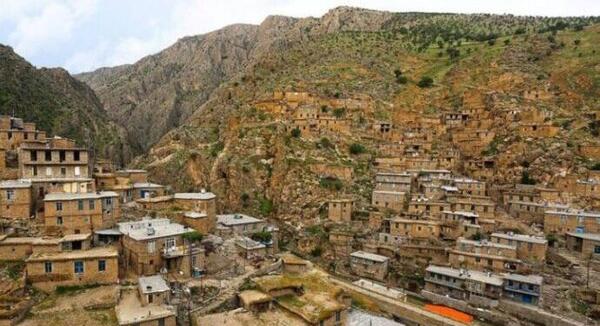 عکس روستای پالنگان استان کردستان
