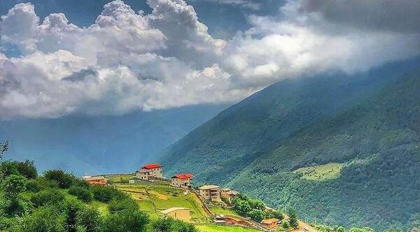 عکس یک روستای زیبا