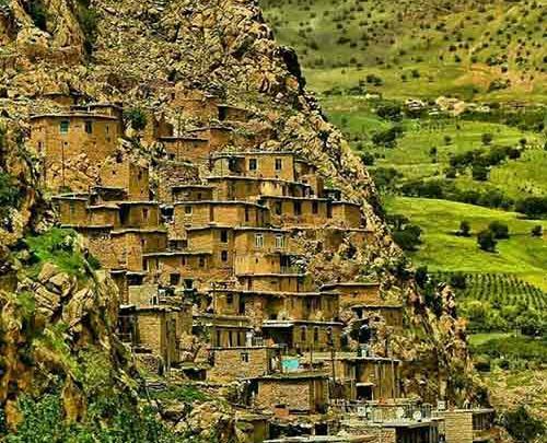عکس روستایی قدیمی