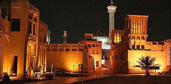 عکس شهر یزد در شب