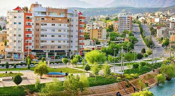 عکس ورودی شهر یاسوج