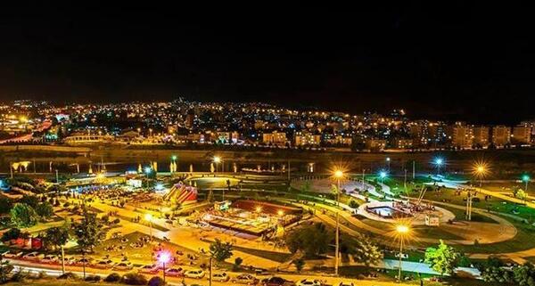 عکس ورودی شهر یاسوج
