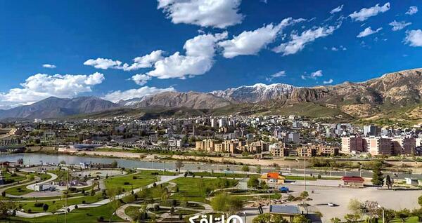 عکس ورودی شهر یاسوج