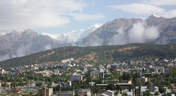 عکس زیبا از شهر یاسوج