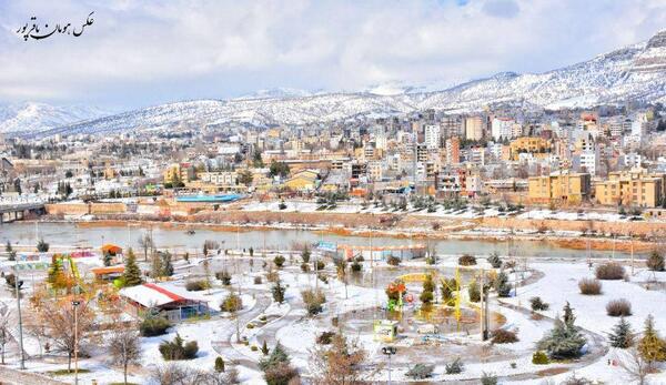 عکس زیبا از شهر یاسوج