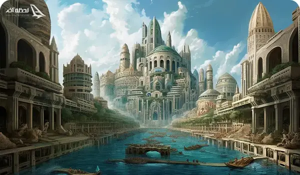 عکس شهر گمشده ی اتلانتیس