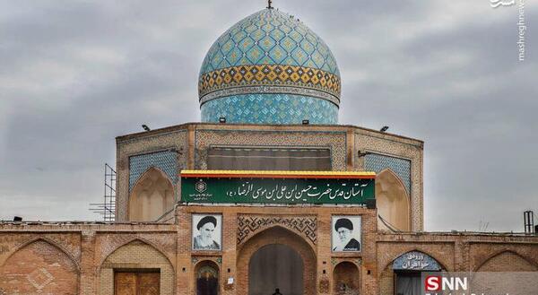 عکس ورودی شهر قزوین