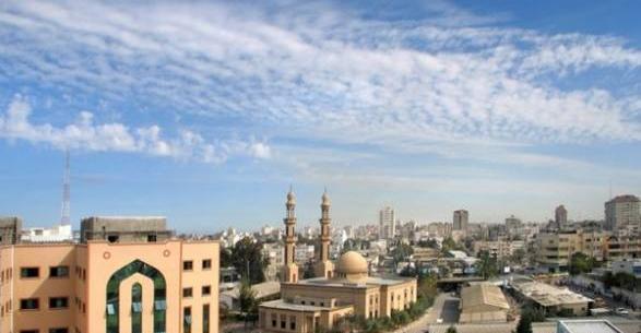 عکس جدید شهر غزه