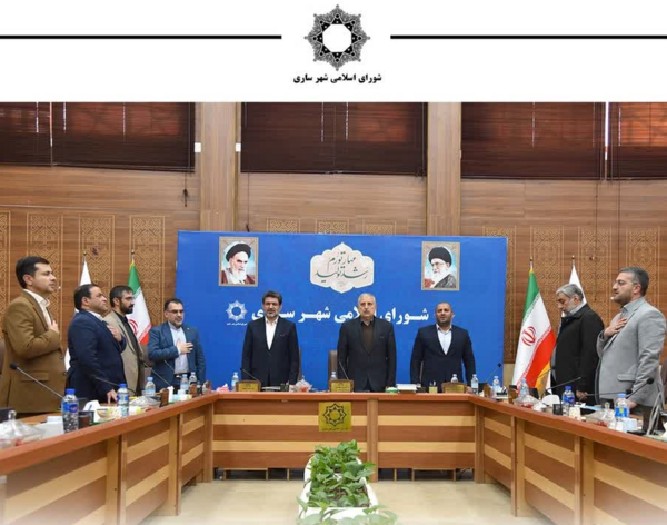 عکس اعضای شورای شهر ساری