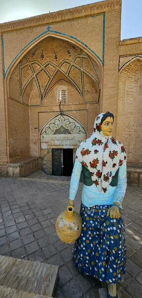 عکس شهر زیر زمینی نوش آباد