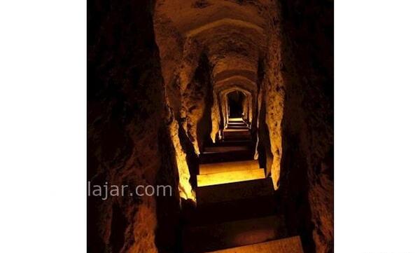 عکس شهر زیر زمینی نوش آباد