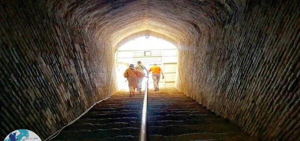 عکس شهر زیر زمینی نوش آباد