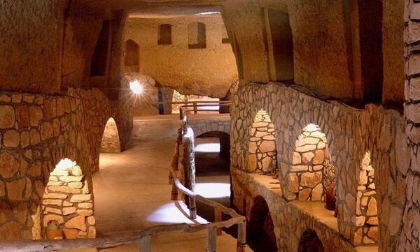 عکس شهر زیر زمینی کیش