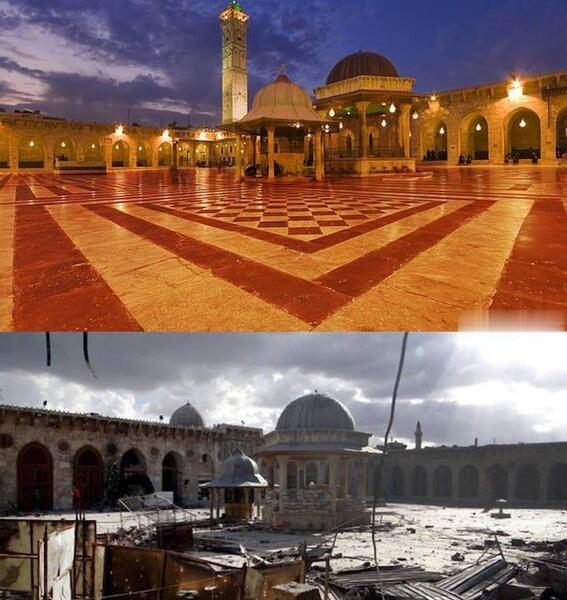 عکس شهر حلب در سوریه
