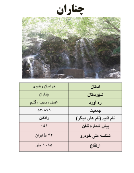 عکس از شهر چناران
