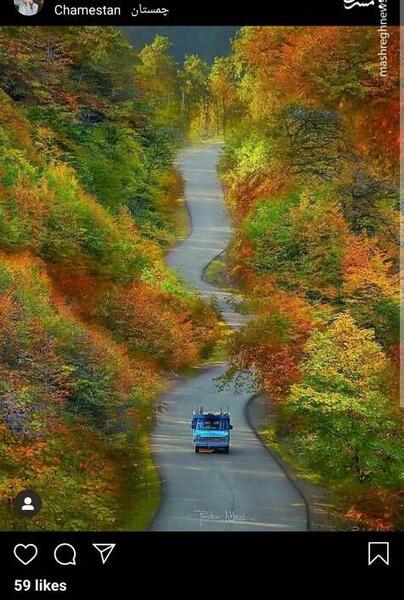 عکس های شهر چمستان