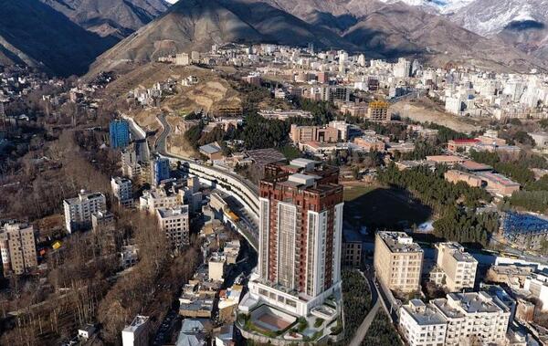 عکس از خانه های بالا شهر تهران