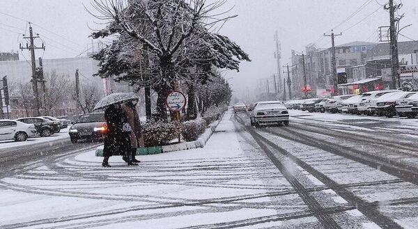 عکس هوایی از شهر بانه
