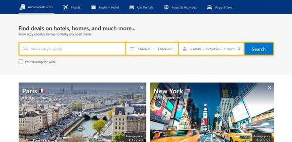 عکس چگونه از سایت booking هتل رزرو کنیم