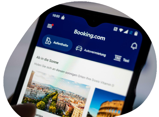 عکس چگونه از سایت booking هتل رزرو کنیم