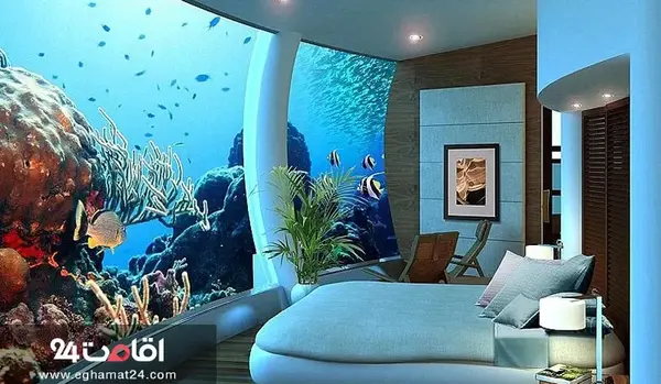 عکس هتل زیر آب در دبی