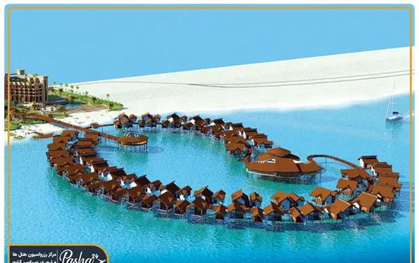 عکس هتل روی آب کیش