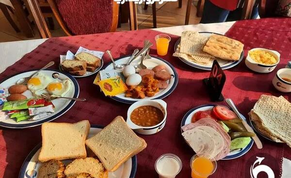 صبحانه عکس هتل پارمیدا کیش