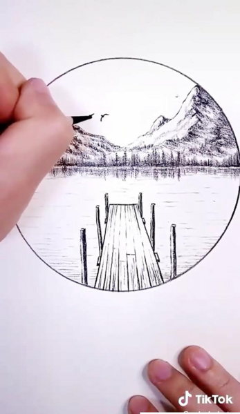 عکس نقاشی و طراحی آسان