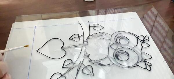 عکس نقاشی با ویترای