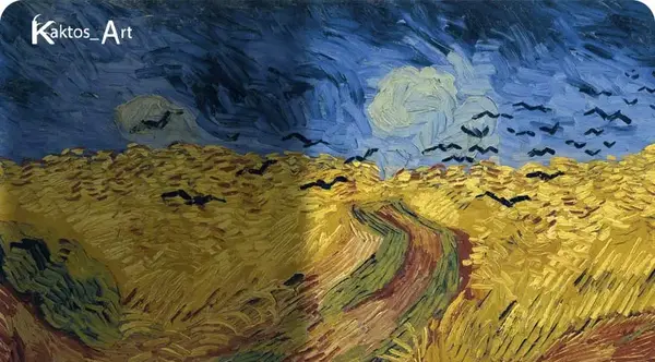 عکس نقاشی معروف ونگوگ