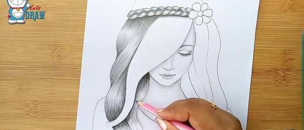 عکس نقاشی های قشنگ دخترانه