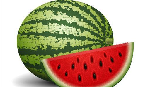 عکس نقاشی هندوانه برای شب یلدا