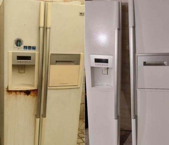 عکس نقاشی یخچال ساده
