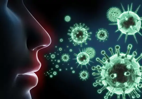 عکس از ویروس آنفولانزا