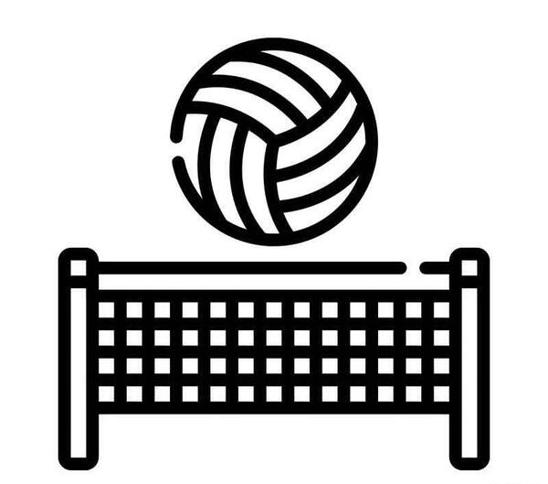 عکس نقاشی توپ والیبال