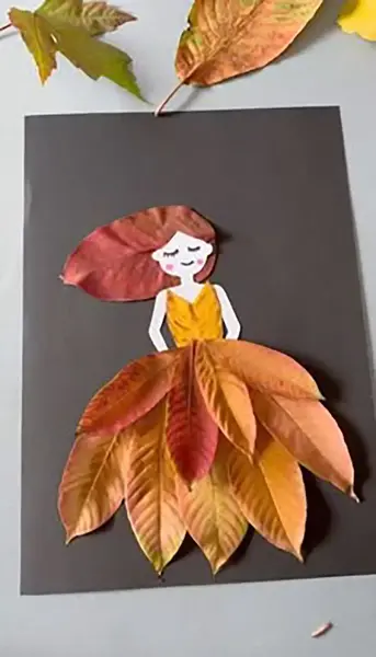 عکس نقاشی با کاردستی