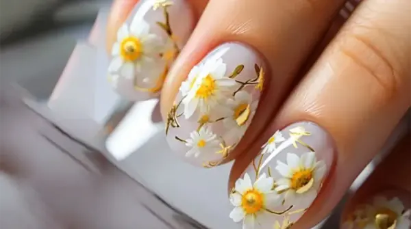 عکس نقاشی روی ناخن