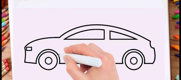 عکس نقاشی ماشین پژو پارس آسان