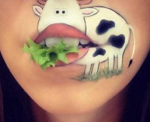 عکس لب ساده برای نقاشی