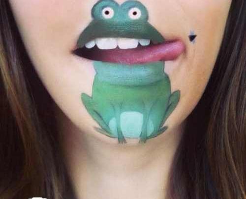 عکس لب ساده برای نقاشی
