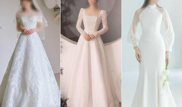عکس لباس عروس برای نقاشی