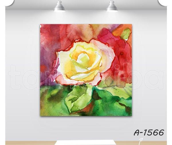 عکس نقاشی گل رز بچه گانه
