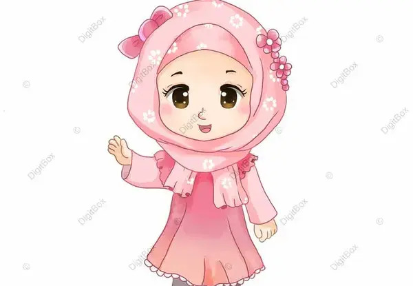 عکس نقاشی کارتونی دختر