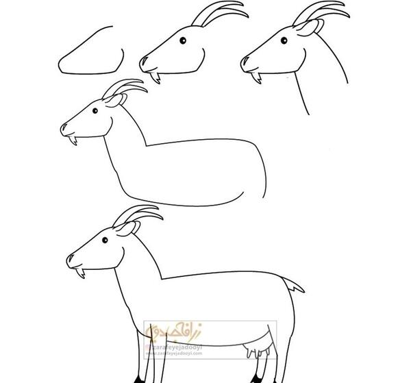 عکس نقاشی ماهی کودکانه ساده