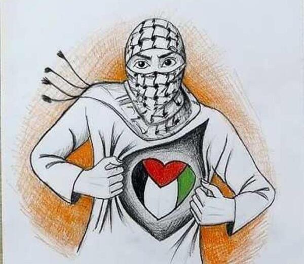 عکس نقاشی کودکان غزه