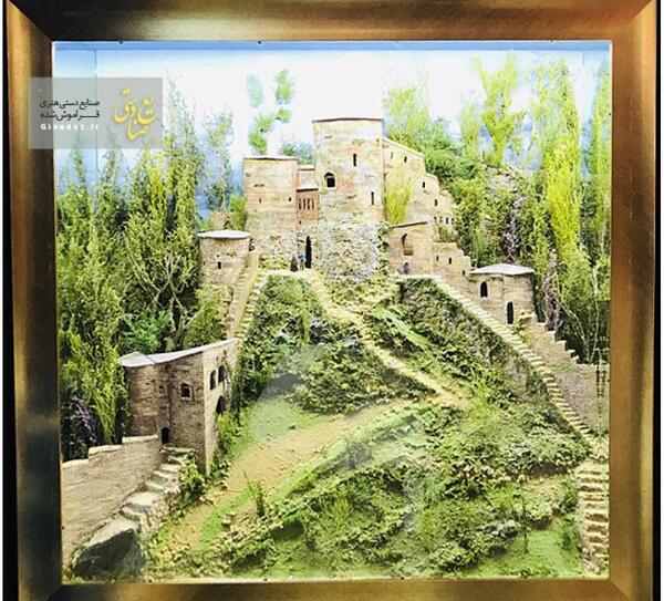 عکس نقاشی قلعه رودخان