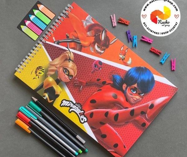 عکس نقاشی فانتزی ساده دفتر